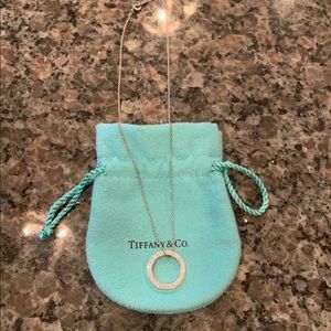 Tiffany & Co. Circle Pendant necklace